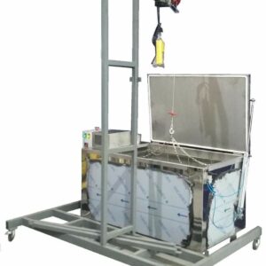 Entlackungsbecken 1250 x 800 mit Kran