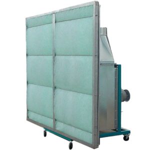 MOBILE ABSAUGANLAGE 2000x1000x1000