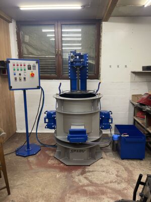 Gleitschleimaschine Felgen